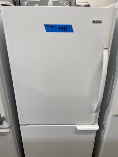 30" Bottom Freezer Kenmore Fridge