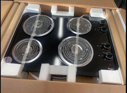 New Whirlpool 30" Electric Coil Cooktop